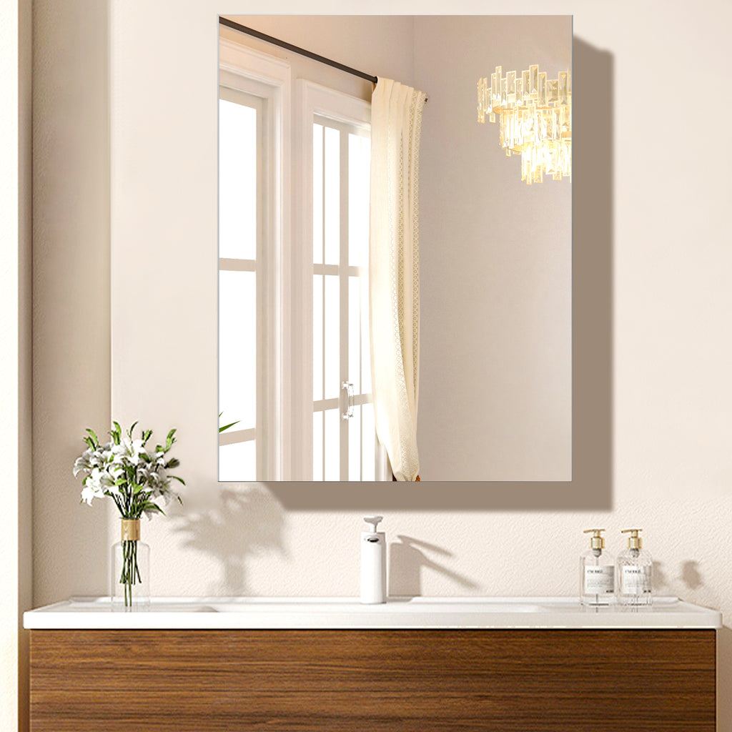 Bathroom medicine cabinet with mirror